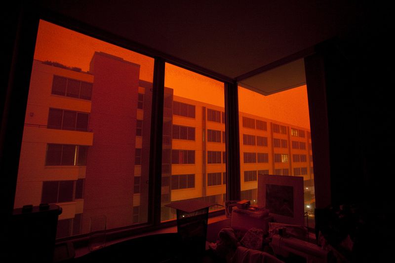 Impressionantes fotografias da tempestade de poeira na Austrlia