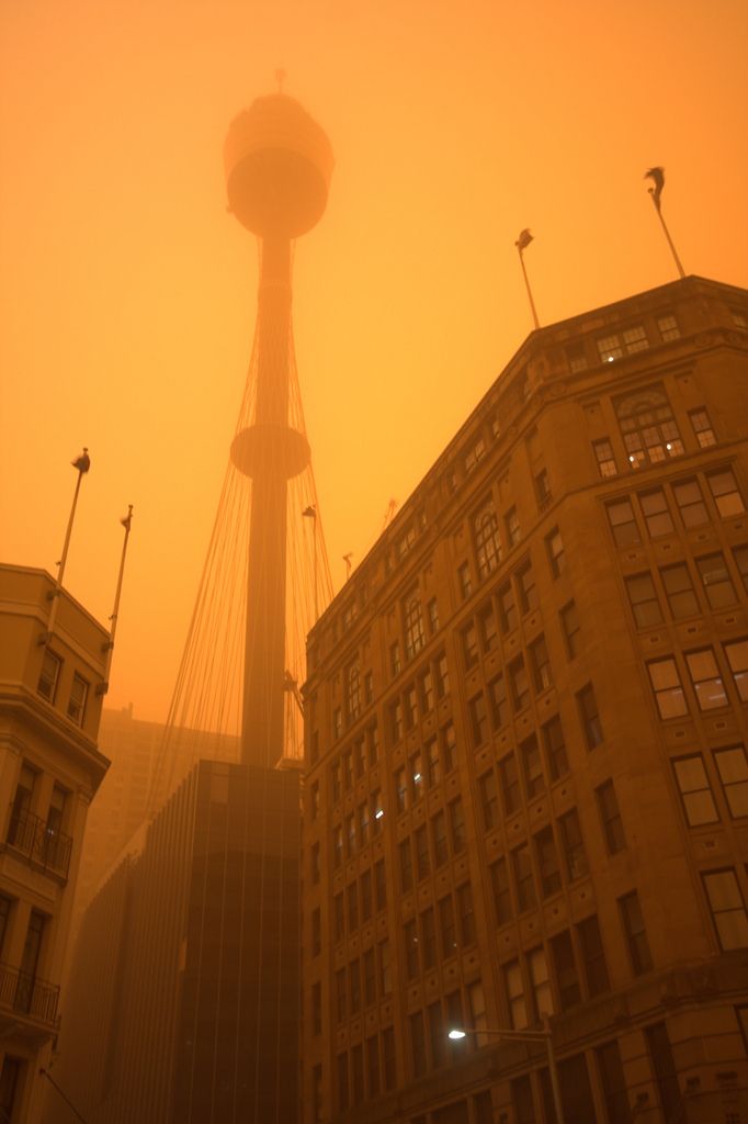 Impressionantes fotografias da tempestade de poeira na Austrlia