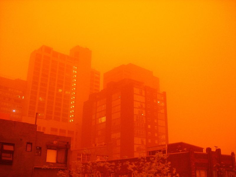 Impressionantes fotografias da tempestade de poeira na Austrlia