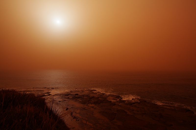 Impressionantes fotografias da tempestade de poeira na Austrlia