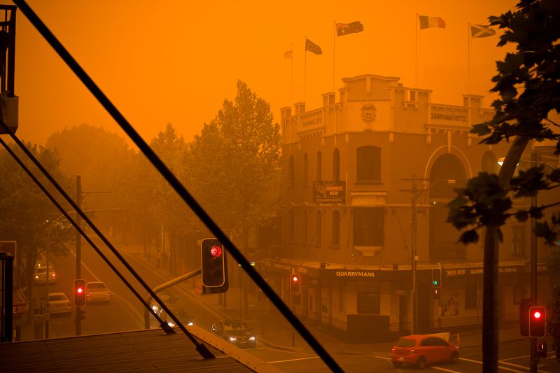 Impressionantes fotografias da tempestade de poeira na Austrlia