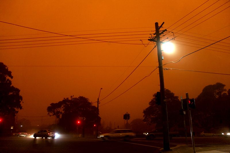 Impressionantes fotografias da tempestade de poeira na Austrlia