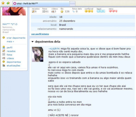 Besteiras do Orkut