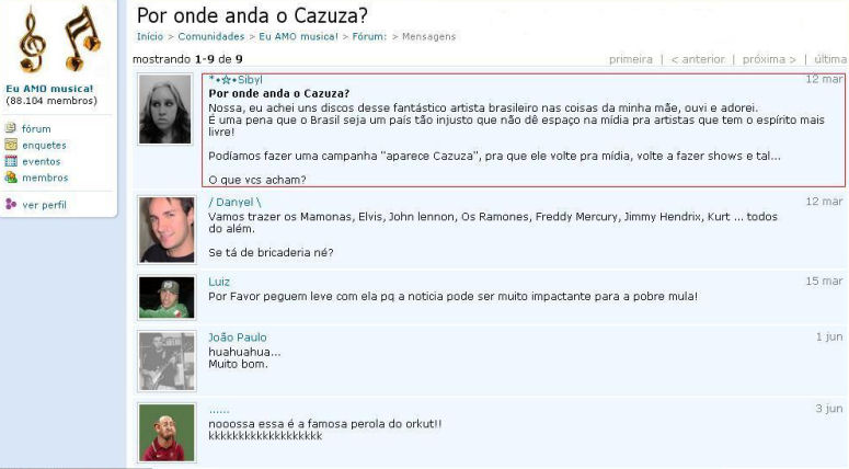 Besteiras do Orkut 2