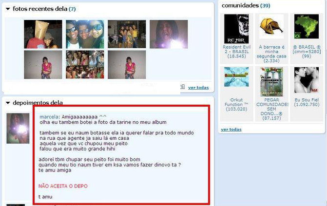 Besteiras do Orkut 2