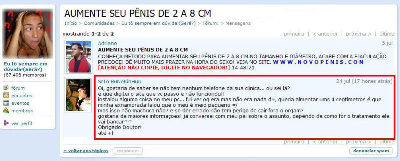 Besteiras do Orkut 2