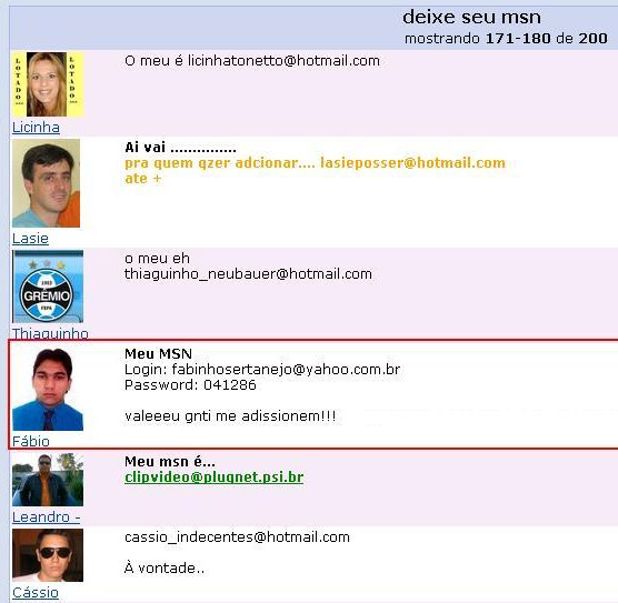 Besteiras do Orkut 3