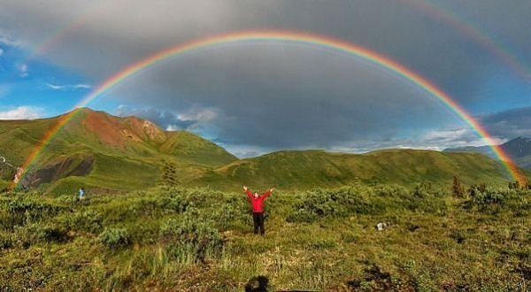 Arco-íris, um show da natureza