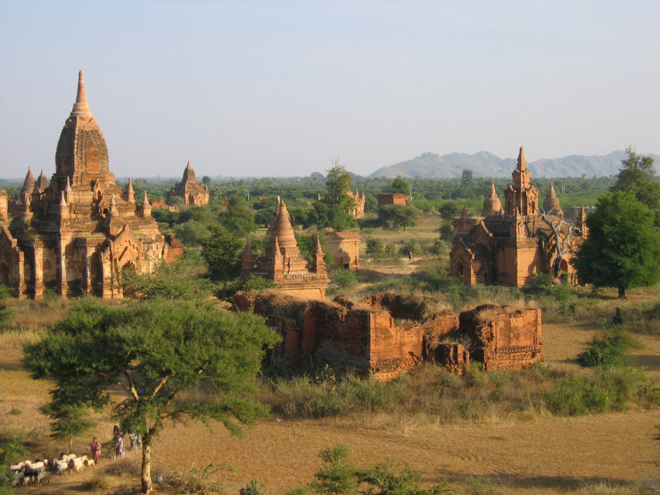 Maravilhas do mundo - A planície dos 13.000 templos, Myanmar