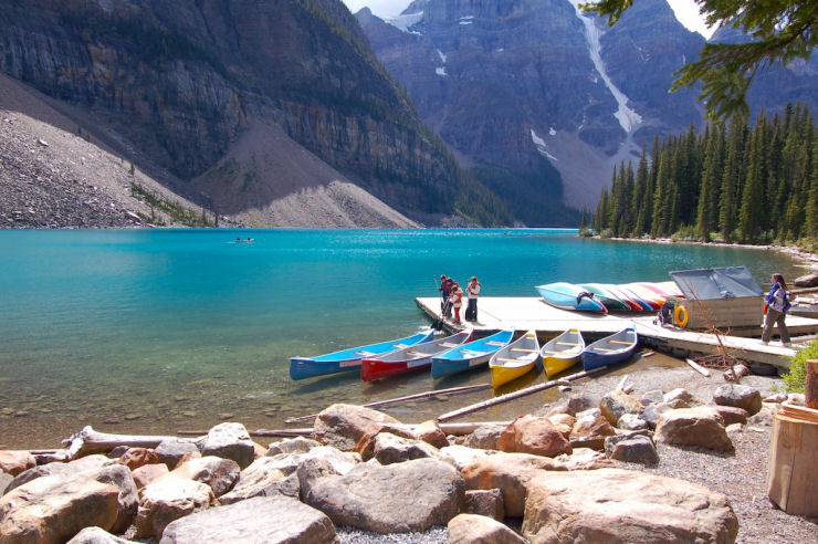 Maravilhas do mundo - Lago Moraine