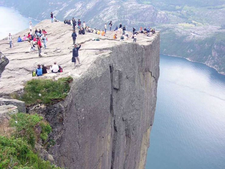 Maravilhas da natureza - Preikestolen, a Pedra do Plpito