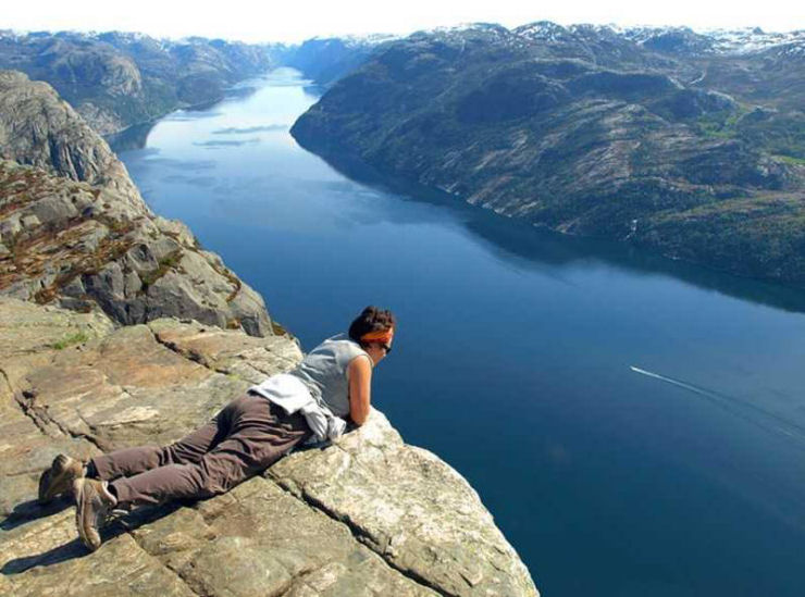 Maravilhas da natureza - Preikestolen, a Pedra do Plpito