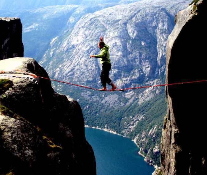 Maravilhas da natureza - Preikestolen, a Pedra do Plpito