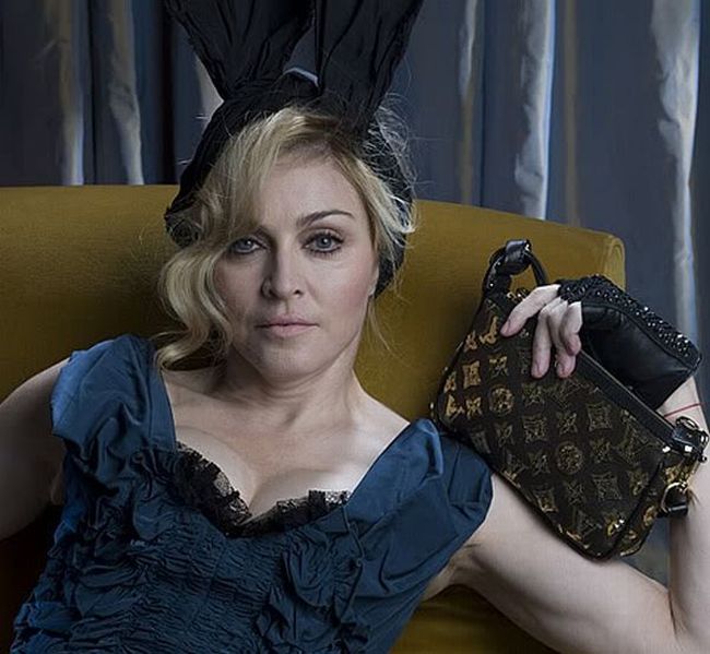 Fotos sem retoque da Madonna para a Louis Vuitton