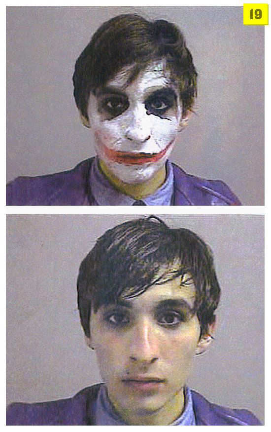 As melhores fotografias de delinqentes de 2008 (Mug Shots)