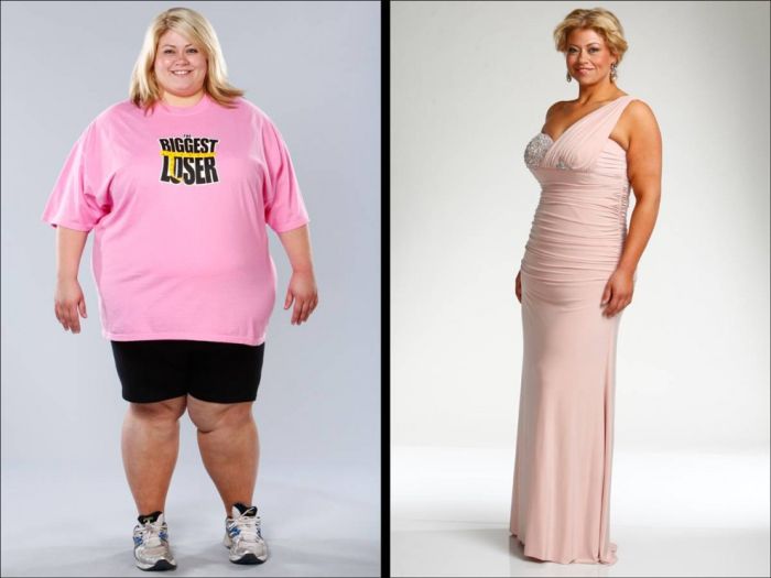 The Biggest Loser, fotos do antes e depois