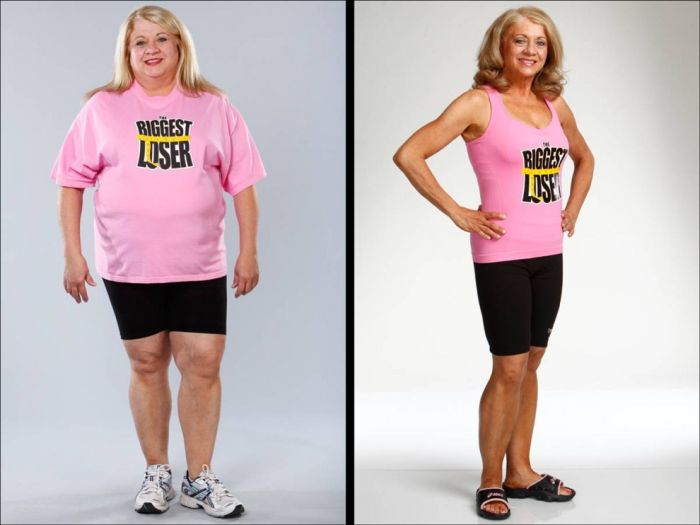 The Biggest Loser, fotos do antes e depois