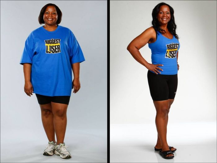 The Biggest Loser, fotos do antes e depois