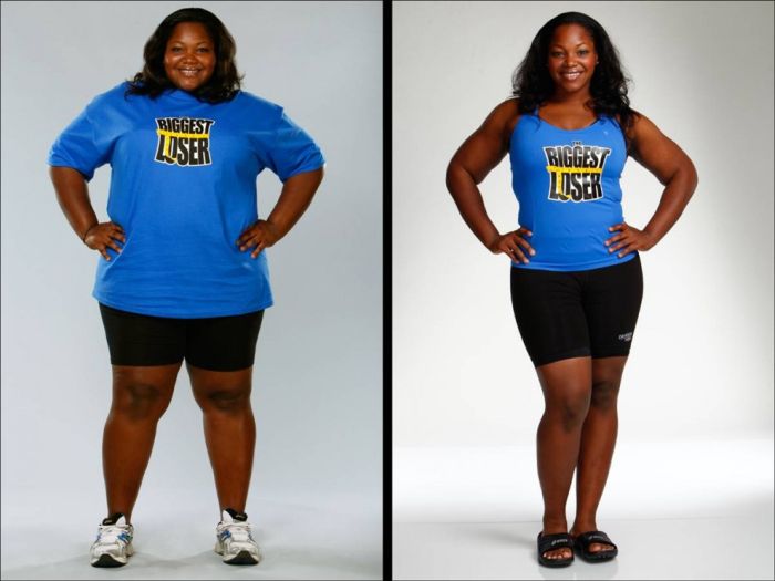 The Biggest Loser, fotos do antes e depois