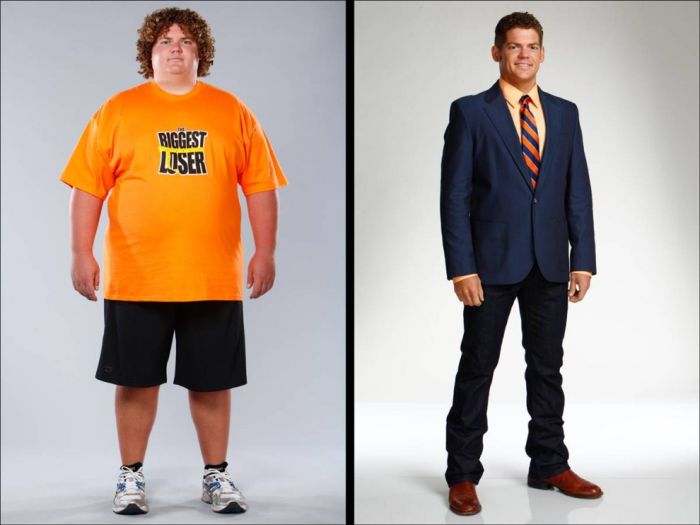 The Biggest Loser, fotos do antes e depois