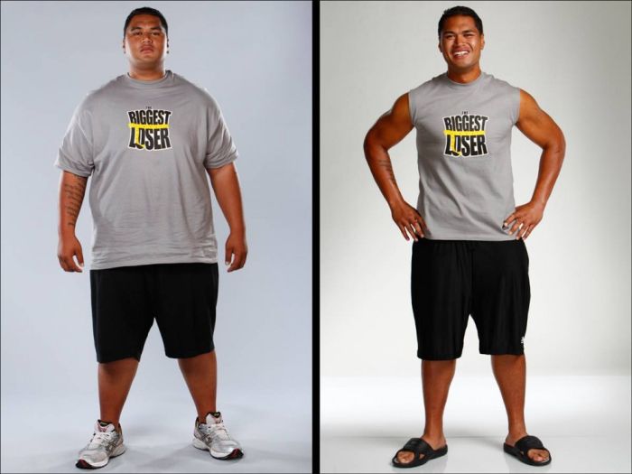 The Biggest Loser, fotos do antes e depois