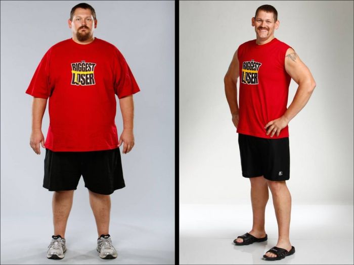 The Biggest Loser, fotos do antes e depois