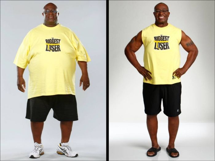 The Biggest Loser, fotos do antes e depois