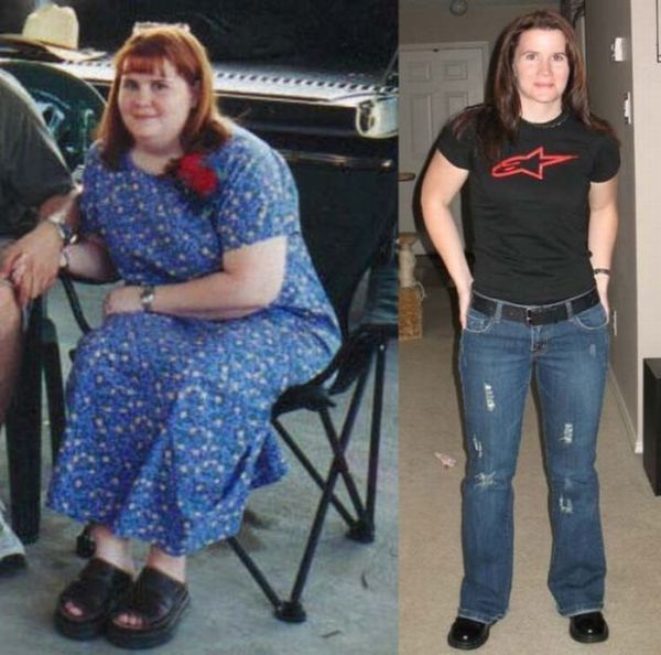 Antes e depois de incríveis mudanças físicas