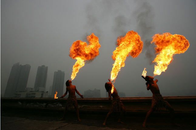 Mulheres de fogo.