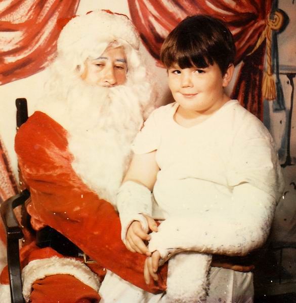 Papai Noel não se comportou bem este ano.