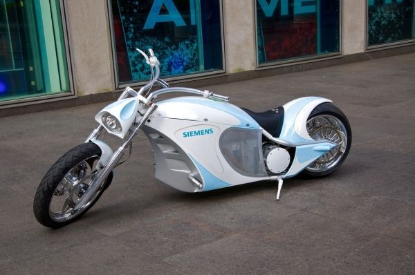 A Orange County Choppers fabrica moto eltrica em parceria com a Siemens