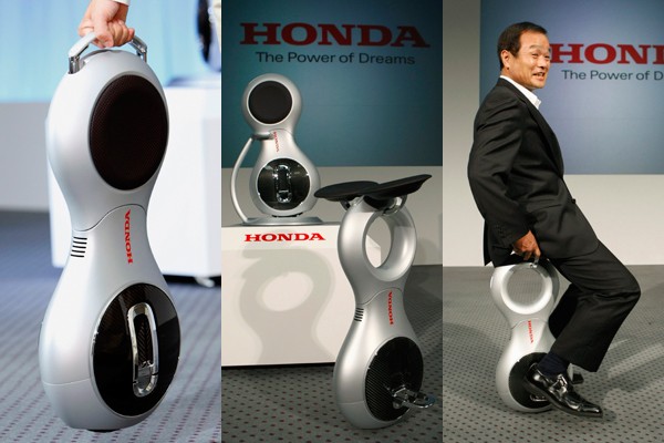 O monociclo eltrico da Honda